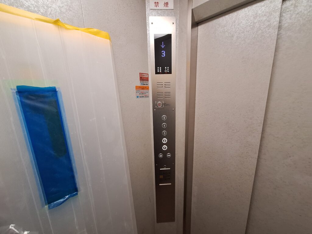 杉並区~ ロープ式エレベーターリニューアル（三菱電機製